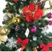 Fully Decorated 6 Feet Christmas Pine Tree with LED Multicolor Lights and Stand